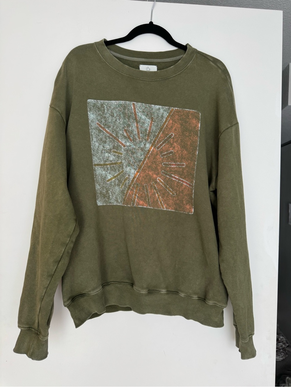 Aerie Offline oversized graphic crew size s